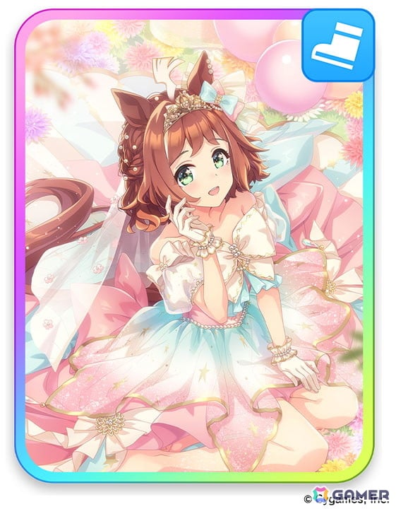 「ウマ娘」ウェディング衣装のメジロラモーヌ、シーザリオが育成ウマ娘として登場！新育成シナリオ「無人島へようこそ -DESIGN YOUR ISLAND-」の続報もの画像