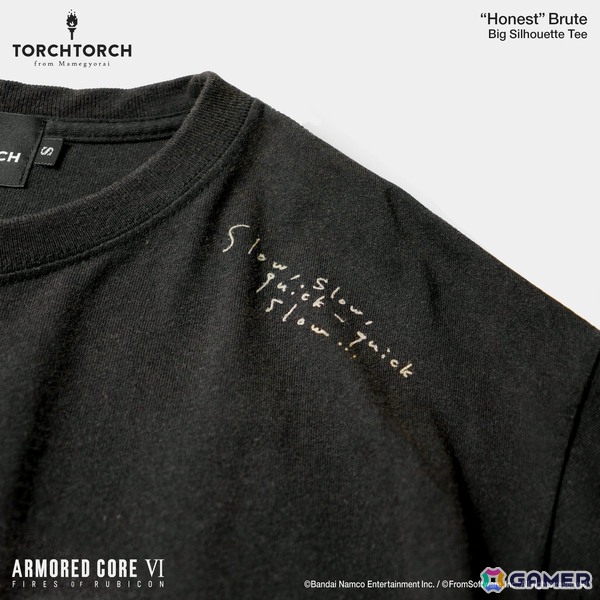「ARMORED CORE VI FIRES OF RUBICON」の「ハンドラー・ウォルター」と「オーネスト・ブルートゥ」デザインのTシャツ2種の予約受付が開始！の画像