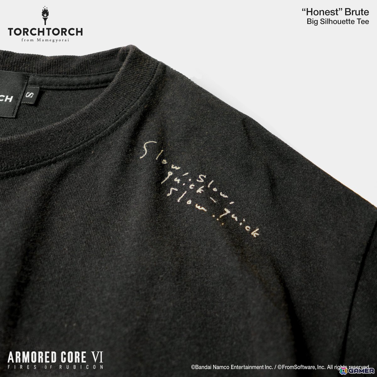 「ARMORED CORE VI FIRES OF RUBICON」の「ハンドラー・ウォルター」と「オーネスト・ブルートゥ」デザインのTシャツ2種の予約受付が開始！の画像7