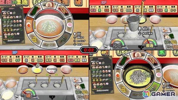 ラーメン作りパーティーゲーム「極めろ！ラーメン道」がSwitchとSteamで配信！注文通りのラーメンをできるだけ多く作って高得点を叩き出そうの画像4