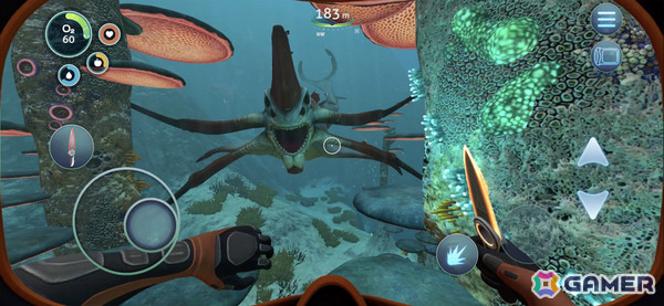 海洋サバイバルADV「Subnautica サブノーティカ」iOS/Android版が7月8日にリリース！原作の全てのコンテンツを収録の画像