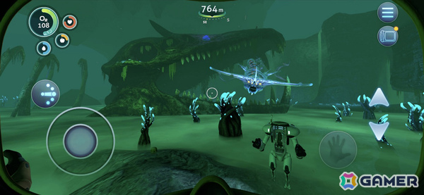 海洋サバイバルADV「Subnautica サブノーティカ」iOS/Android版が7月8日にリリース！原作の全てのコンテンツを収録の画像