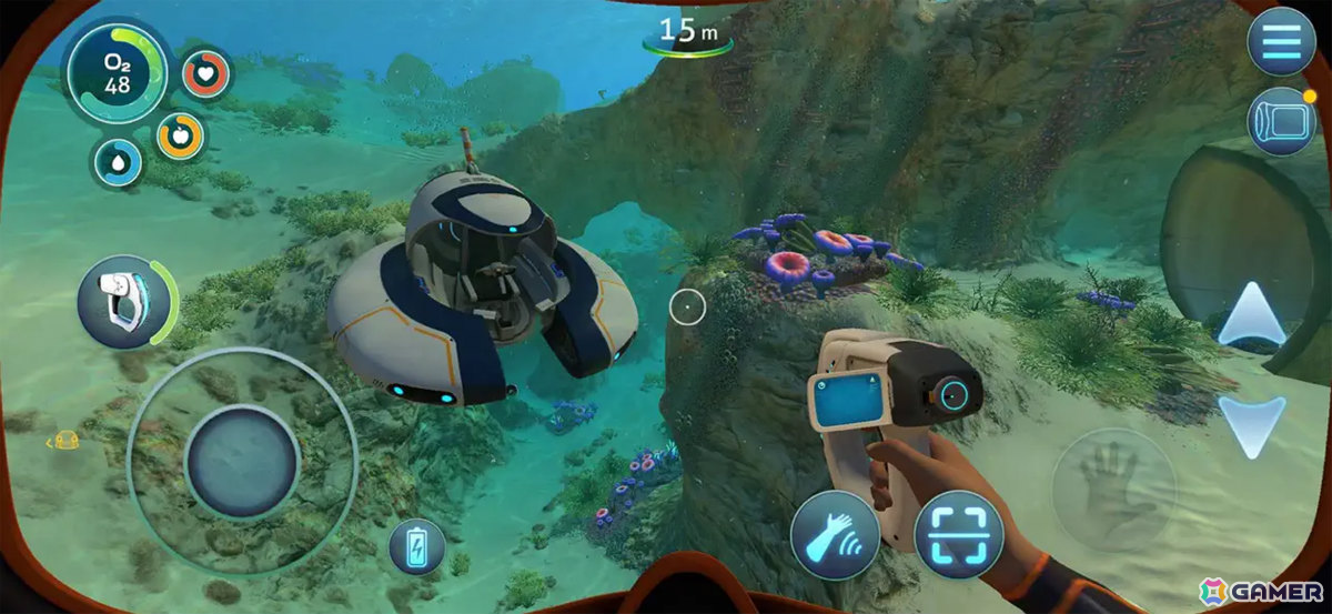 海洋サバイバルADV「Subnautica サブノーティカ」iOS/Android版が7月8日にリリース！原作の全てのコンテンツを収録の画像3