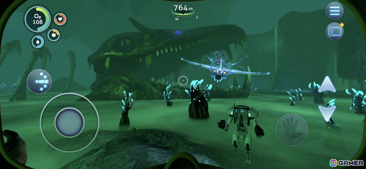 海洋サバイバルADV「Subnautica サブノーティカ」iOS/Android版が7月8日にリリース！原作の全てのコンテンツを収録の画像6