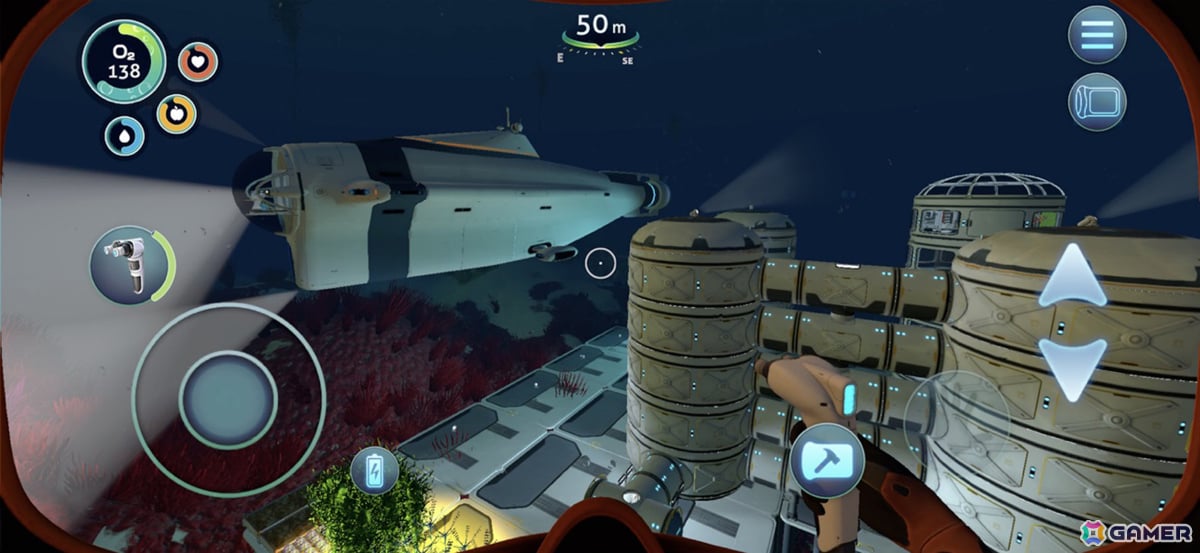 海洋サバイバルADV「Subnautica サブノーティカ」iOS/Android版が7月8日にリリース！原作の全てのコンテンツを収録の画像7