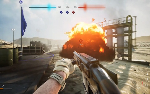 戦車と連携して戦うミリタリーFPS「スペシャル ストライク」がSwitchで配信！