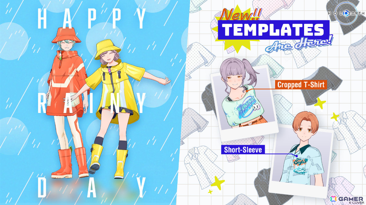 「ホロアース」ホロライブプロダクションIPのアイテム・スタンプが作成可能に！新たなファッションアイテムやファストトラベル機能なども登場の画像