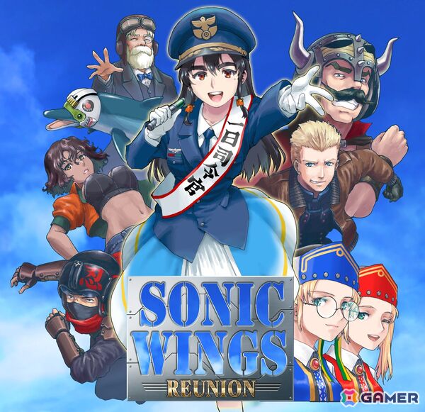 縦スクロールシューティングゲーム「ソニックウィングス リユニオン」が発売！アイコン＆ヘッダーデザインが公式サイトで配布中の画像1