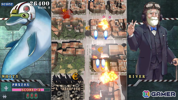 縦スクロールシューティングゲーム「ソニックウィングス リユニオン」が発売！アイコン＆ヘッダーデザインが公式サイトで配布中の画像