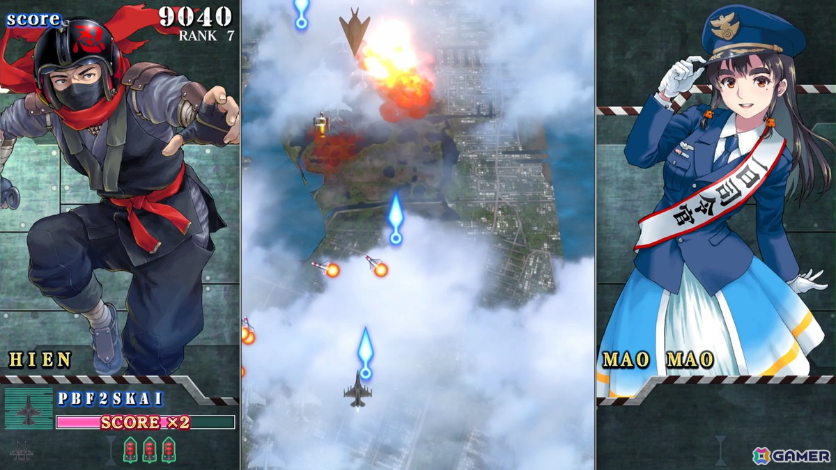 縦スクロールシューティングゲーム「ソニックウィングス リユニオン」が発売！アイコン＆ヘッダーデザインが公式サイトで配布中の画像12