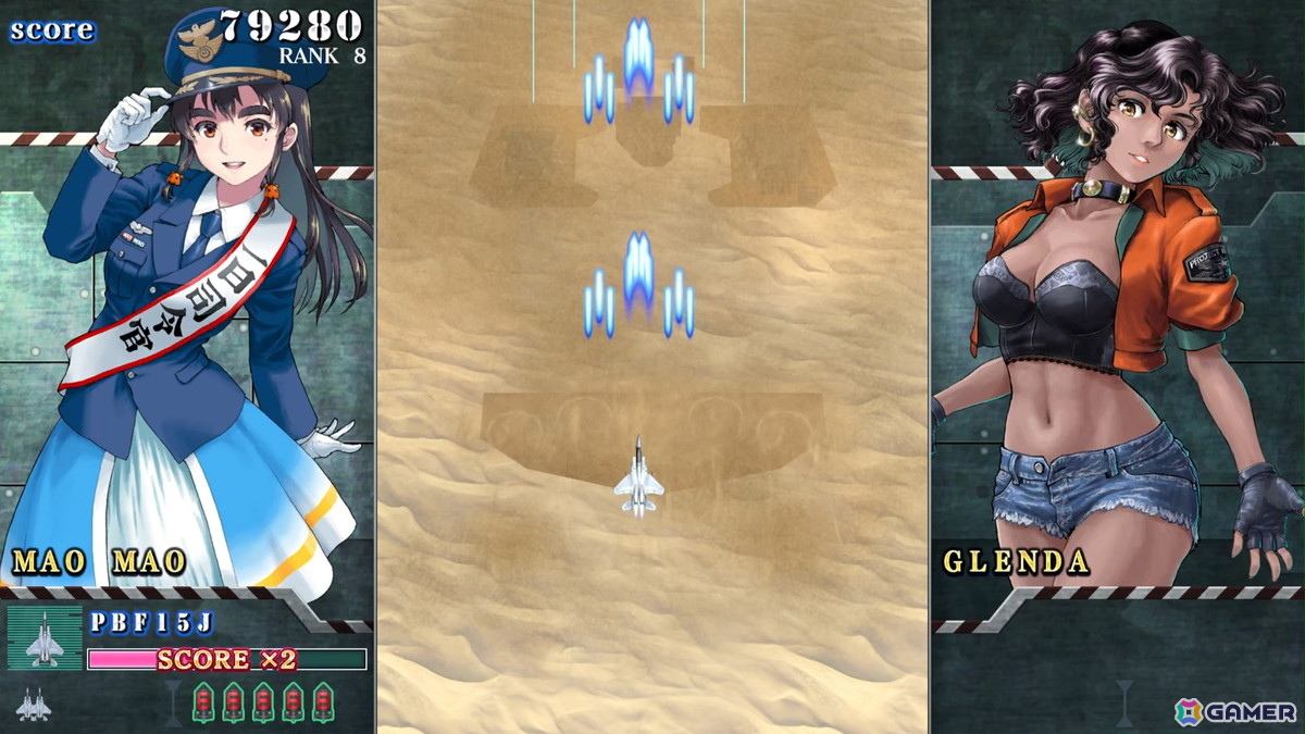 縦スクロールシューティングゲーム「ソニックウィングス リユニオン」が発売！アイコン＆ヘッダーデザインが公式サイトで配布中の画像9