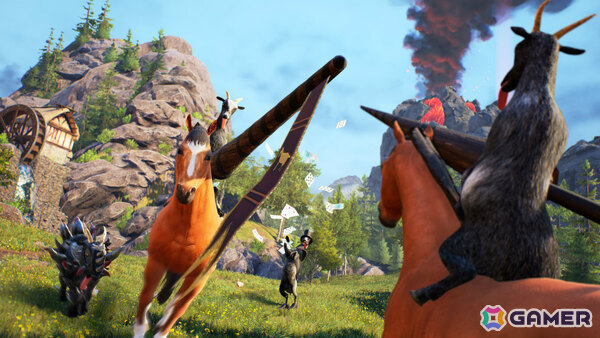 「Goat Simulator: Remastered」PS5パッケージ版の発売日が8月7日に決定！全DLC収録＆美麗グラフィックの決定版の画像