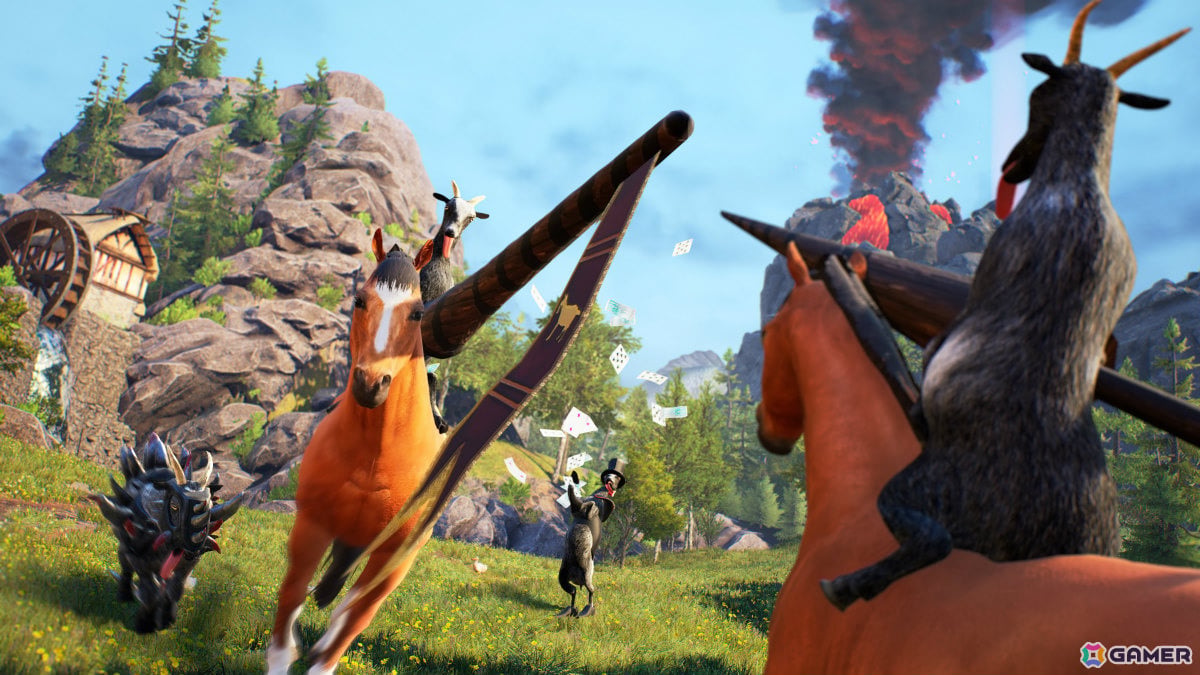 「Goat Simulator: Remastered」PS5パッケージ版の発売日が8月7日に決定！全DLC収録＆美麗グラフィックの決定版の画像6
