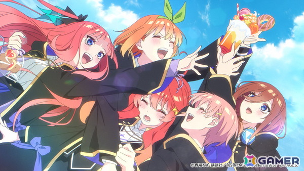 「五等分の花嫁」完全新作ダンジョンRPG「五等分のプリンセス ～幻想と深淵と魔法学院～」のOPムービーが公開！の画像1