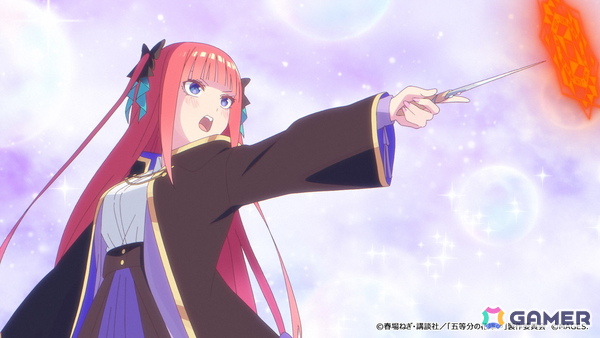 「五等分の花嫁」完全新作ダンジョンRPG「五等分のプリンセス ～幻想と深淵と魔法学院～」のOPムービーが公開！の画像