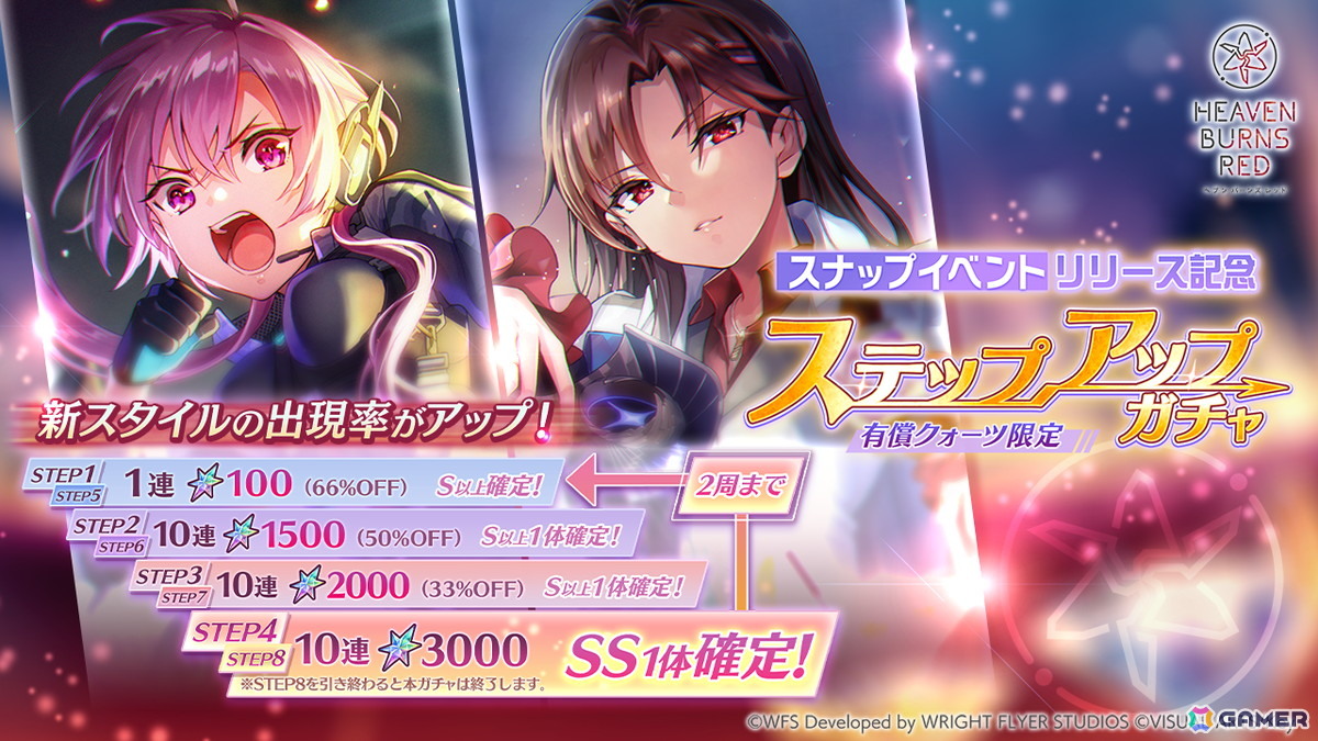 「ヘブバン」新衣装のSS柳美音/松岡チロルが登場!SS柳は味方を強化する指揮官ロール「ADMIRAL」の画像