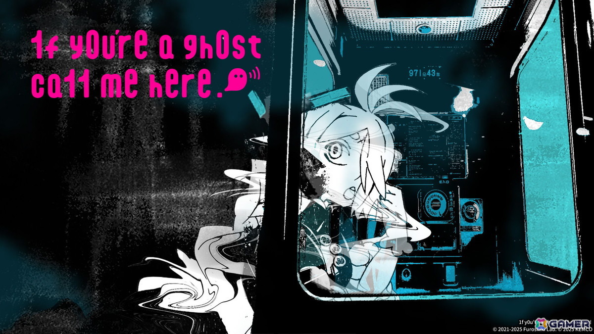 アクションノベルゲーム「1f y0u're a gh0st ca11 me here!」がPS5/PS4/Xbox Series X|S/Xbox One/Switchで6月6日に配信!の画像