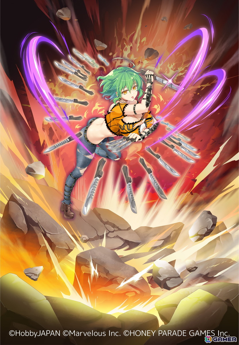 「クイーンズブレイドリミットブレイク」で「シノビマスター 閃乱カグラ NEW LINK」とのコラボ第2弾が6月13日より開催!日影、詠、紫が新たに登場の画像