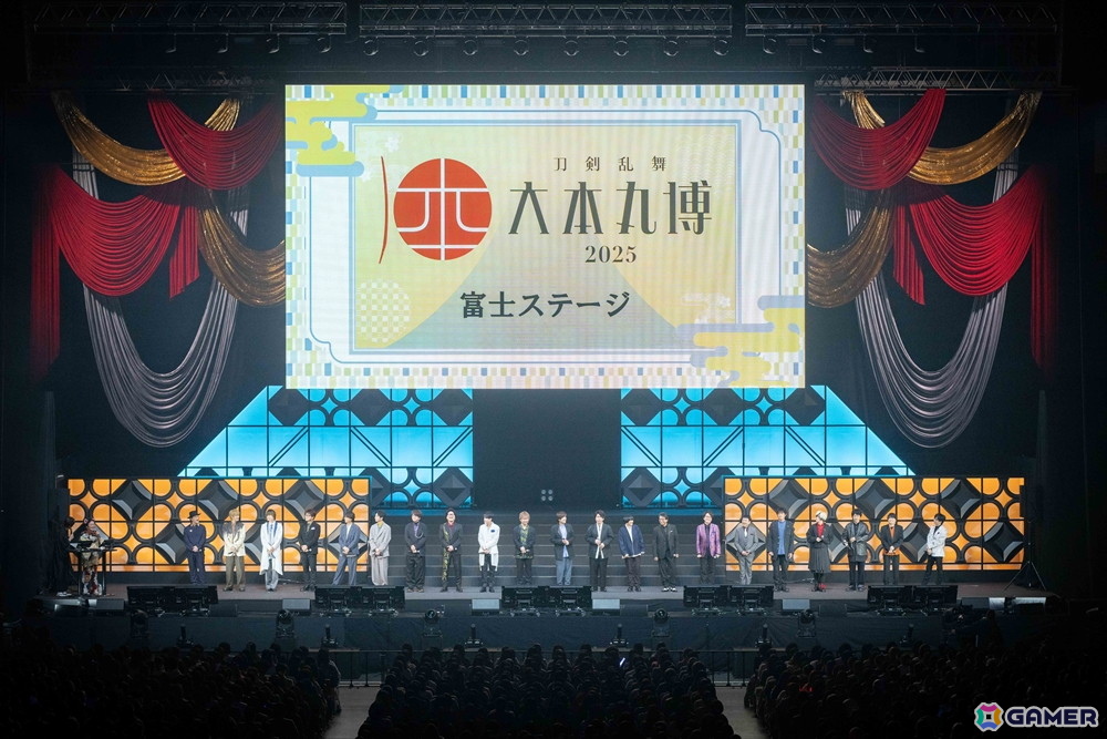 祝装の刀剣男士たちと10周年をお祝い！豪華キャストも駆けつけた「刀剣乱舞 大本丸博 2025」会場＆富士ステージをレポートの画像