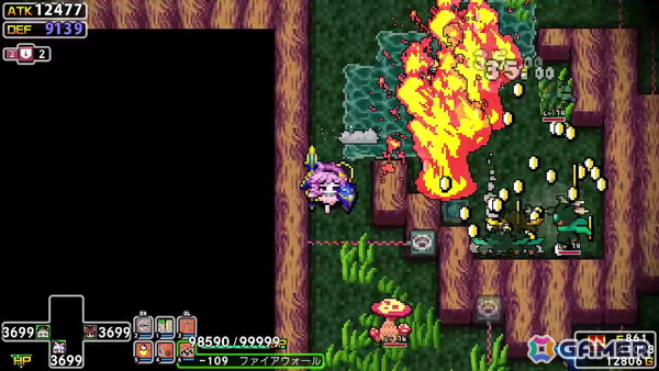「クラシックダンジョンX3」と「東方Project」とのコラボ企画が発表！霊夢や魔理沙、博麗神社をイメージしたマップも登場の画像18