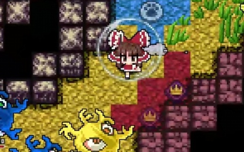 「クラシックダンジョンX3」と「東方Project」とのコラボ企画が発表！霊夢や魔理沙、博麗神社をイメージしたマップも登場