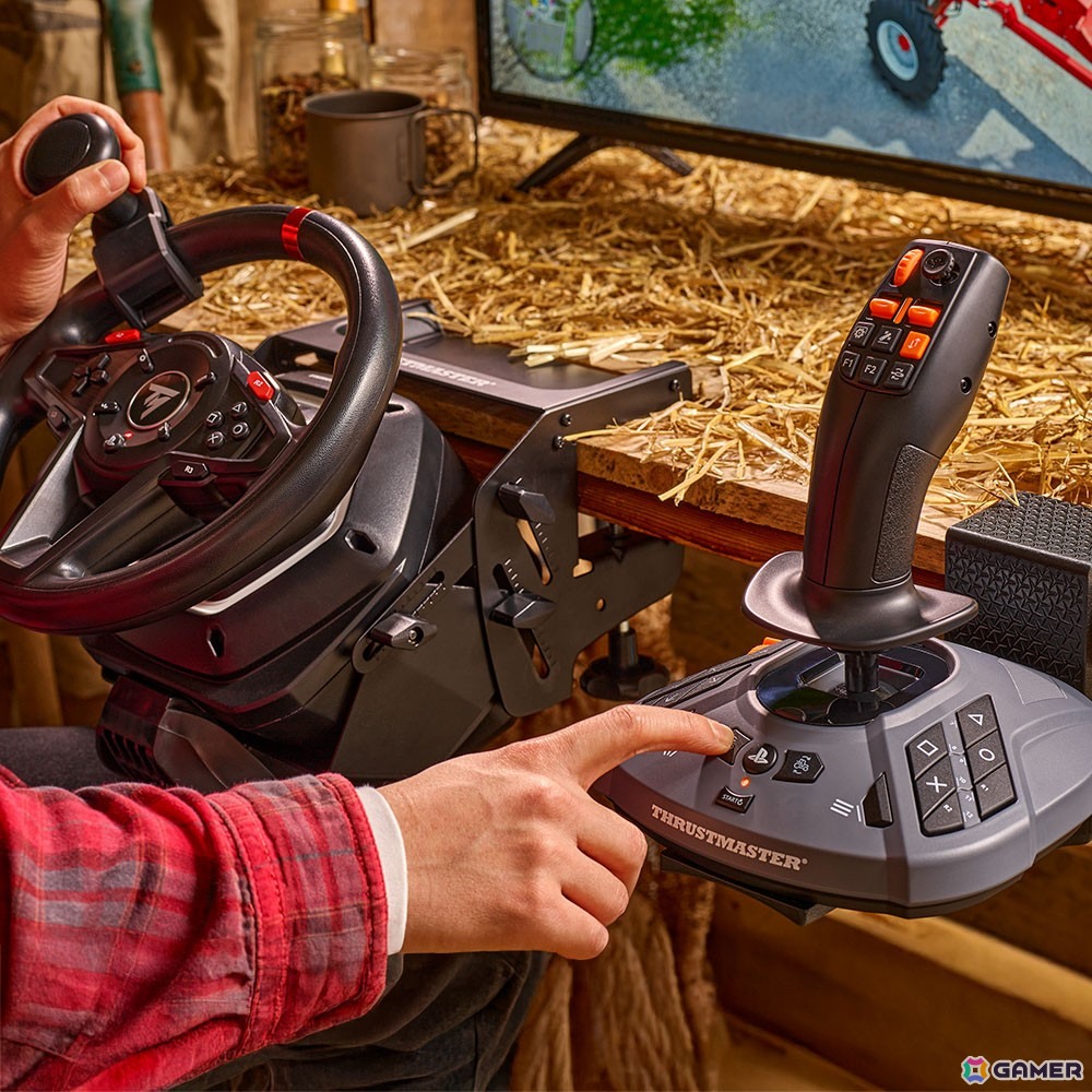 「Farming Simulator」シリーズ向けジョイスティック「SimTask FarmStick P」が6月5日に発売！33個のアクションボタンで農機を快適に操作可能の画像4