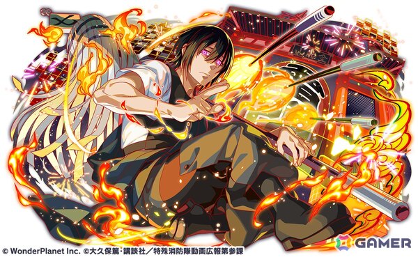 「クラッシュフィーバー」とアニメ「炎炎ノ消防隊 参ノ章」とのコラボイベントが5月31日より開催！森羅日下部＆アーサー・ボイルや新門 紅丸らがガチャに登場の画像3