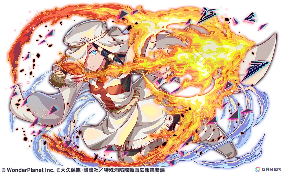 クラッシュフィーバー」とアニメ「炎炎ノ消防隊 参ノ章」とのコラボ