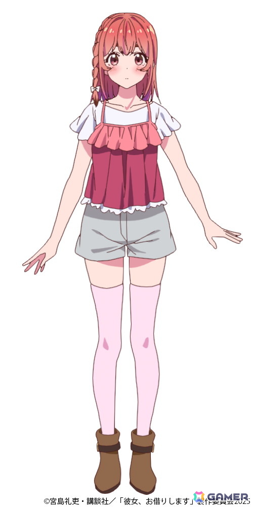 TVアニメ「彼女、お借りします」第4期は7月4日深夜2時23分より“アニメイズム”枠ほかでスタート!桜沢墨デートビジュアル、高橋李依さんコメントもの画像
