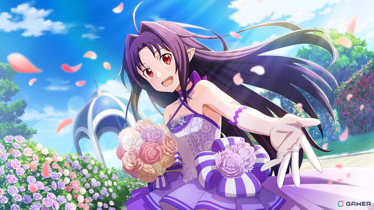 「SAO ヴァリアント・ショウダウン」ウエディングドレス姿のシノン、ユウキ、レイン、アリスが登場!イベント「婚礼衣装は華やかに」も開催の画像