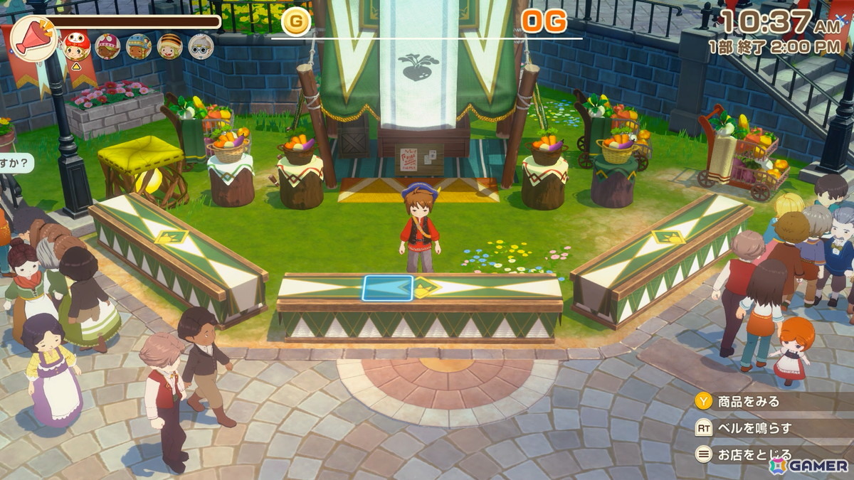 「牧場物語 Let's!風のグランドバザール」バザールの楽しみ方を紹介する「そよかぜタウンウォーカー」が公開!の画像