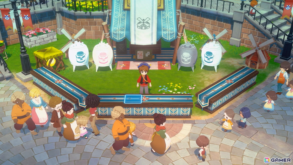 「牧場物語 Let's!風のグランドバザール」バザールの楽しみ方を紹介する「そよかぜタウンウォーカー」が公開!の画像