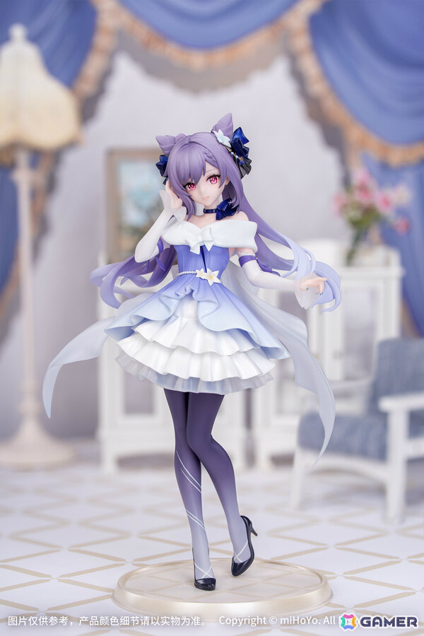 「原神」より「刻晴・煌めく夜の宴Ver.」1/8スケールフィギュアが登場！月夜にたなびく雲のような幻想的な佇まいに注目の画像1
