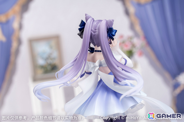 「原神」より「刻晴・煌めく夜の宴Ver.」1/8スケールフィギュアが登場！月夜にたなびく雲のような幻想的な佇まいに注目の画像4