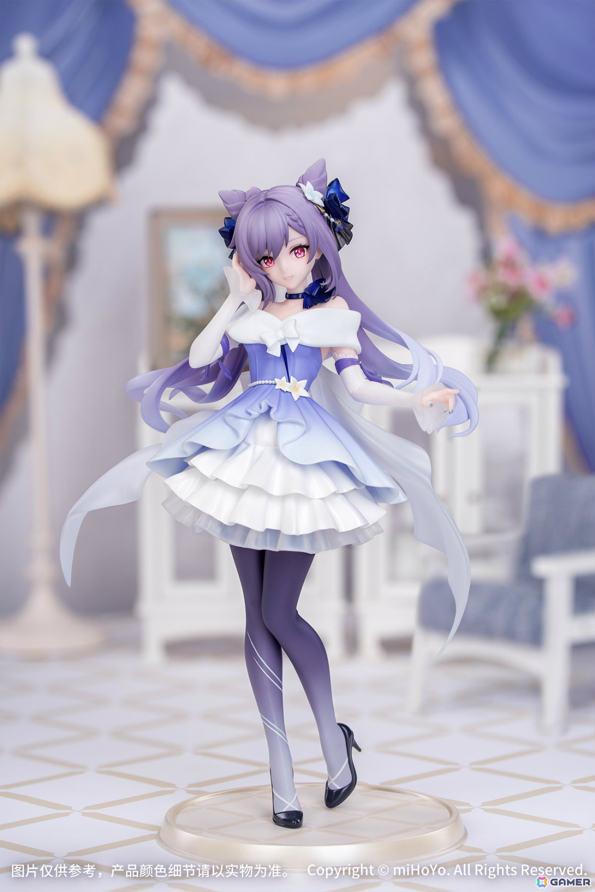 原神」より「刻晴・煌めく夜の宴Ver.」1/8スケールフィギュアが登場