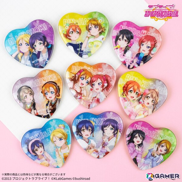「ラブライブ！スクールアイドルフェスティバル」のペアイラストを楽しめるμ'sとAqoursの新規オリジナルグッズがAniqueショップで登場！の画像3