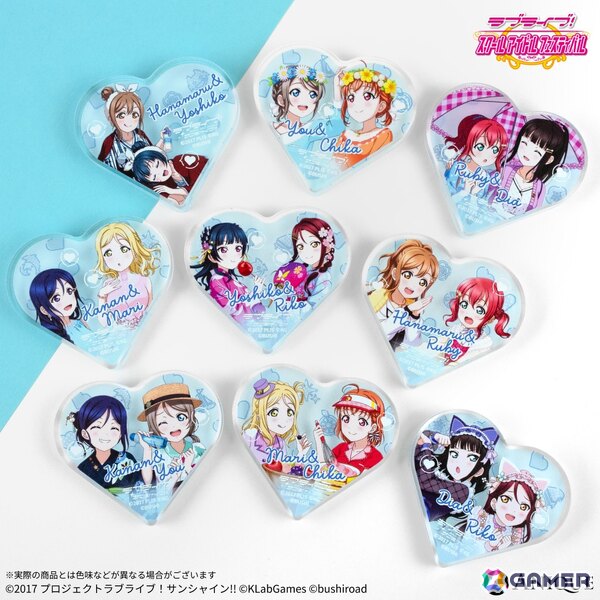 「ラブライブ！スクールアイドルフェスティバル」のペアイラストを楽しめるμ'sとAqoursの新規オリジナルグッズがAniqueショップで登場！の画像7