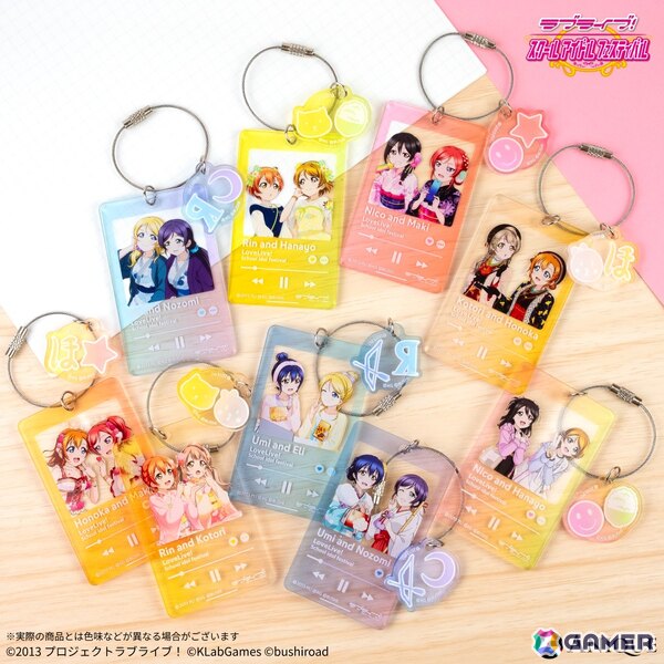 「ラブライブ！スクールアイドルフェスティバル」のペアイラストを楽しめるμ'sとAqoursの新規オリジナルグッズがAniqueショップで登場！の画像9