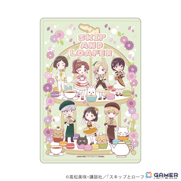 TVアニメ「スキップとローファー」美津未たちが“お菓子ドレス”を着たイラストを使用した新作グッズが登場！の画像21