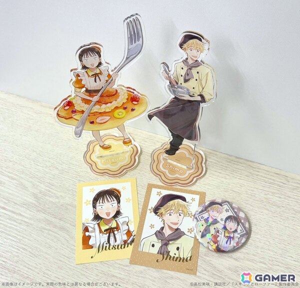 TVアニメ「スキップとローファー」美津未たちが“お菓子ドレス”を着たイラストを使用した新作グッズが登場！の画像3