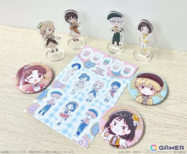TVアニメ「スキップとローファー」美津未たちが“お菓子ドレス”を着たイラストを使用した新作グッズが登場！の画像4