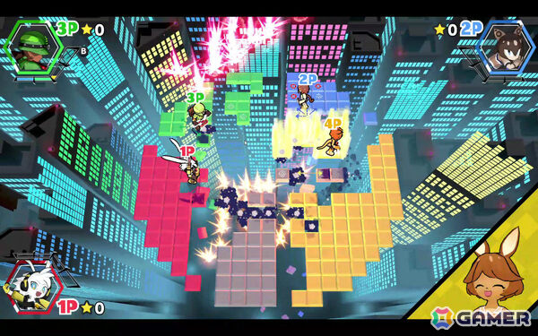 ハイテンポ＆スリリングなホッピング陣取りバトル「POGO Stadium」の体験版がSteamで配信！の画像