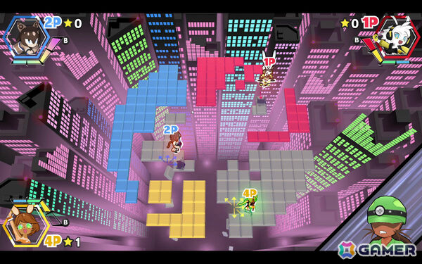 ハイテンポ＆スリリングなホッピング陣取りバトル「POGO Stadium」の体験版がSteamで配信！の画像