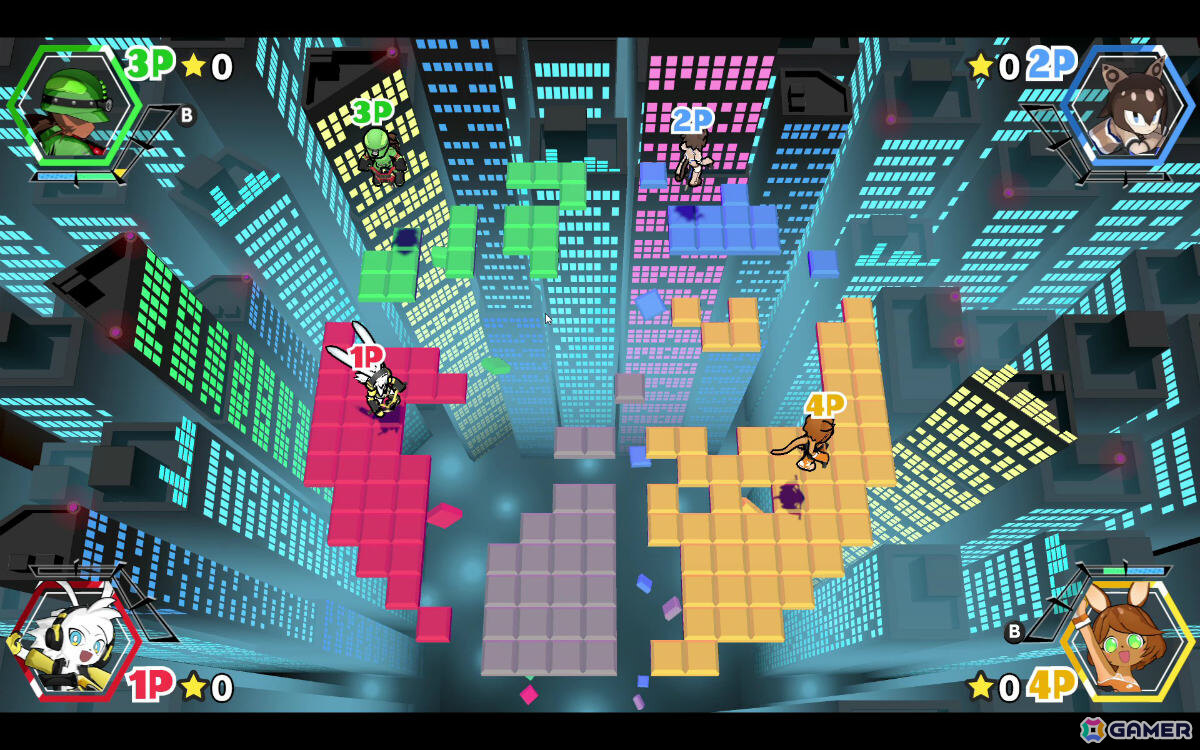 ハイテンポ＆スリリングなホッピング陣取りバトル「POGO Stadium」の体験版がSteamで配信！の画像11