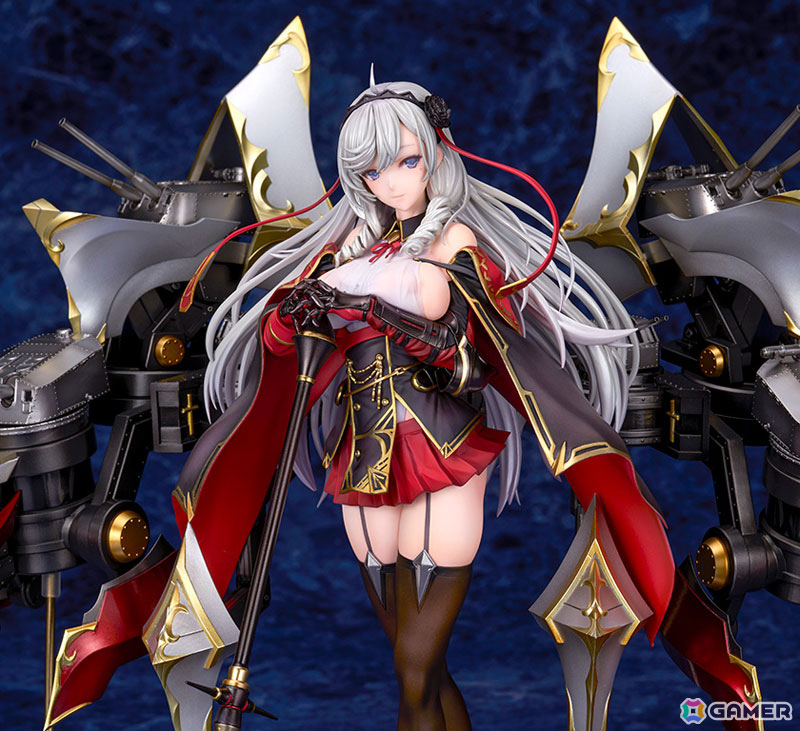 「アズレン」アルジェリーが1/7スケールで立体化!艤装も細部まで緻密に作り込まれ密度感たっぷりの出来栄えの画像