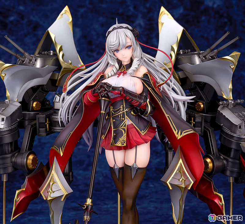「アズレン」アルジェリーが1/7スケールで立体化!艤装も細部まで緻密に作り込まれ密度感たっぷりの出来栄えの画像
