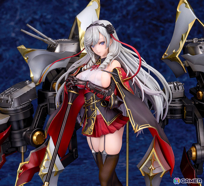 「アズレン」アルジェリーが1/7スケールで立体化!艤装も細部まで緻密に作り込まれ密度感たっぷりの出来栄えの画像