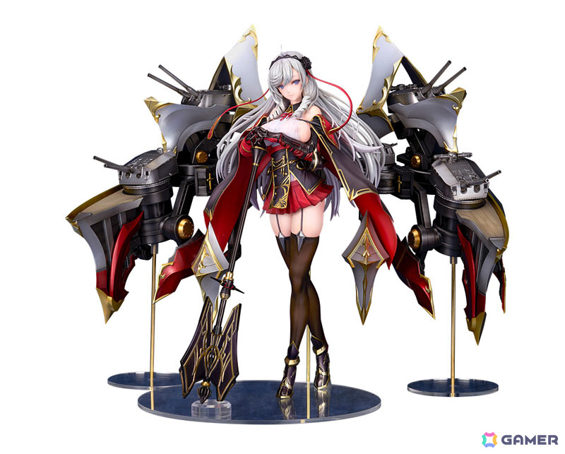 「アズレン」アルジェリーが1/7スケールで立体化!艤装も細部まで緻密に作り込まれ密度感たっぷりの出来栄えの画像