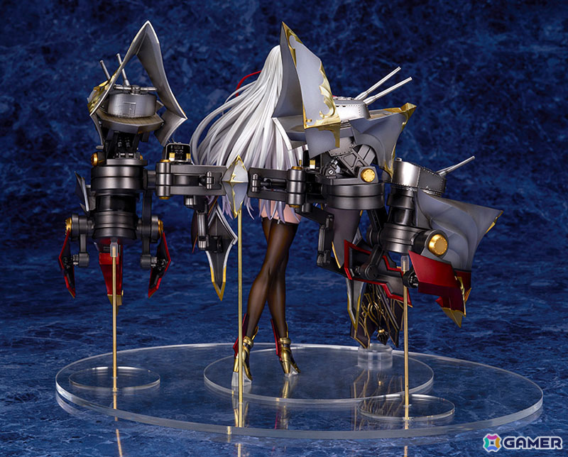「アズレン」アルジェリーが1/7スケールで立体化!艤装も細部まで緻密に作り込まれ密度感たっぷりの出来栄えの画像