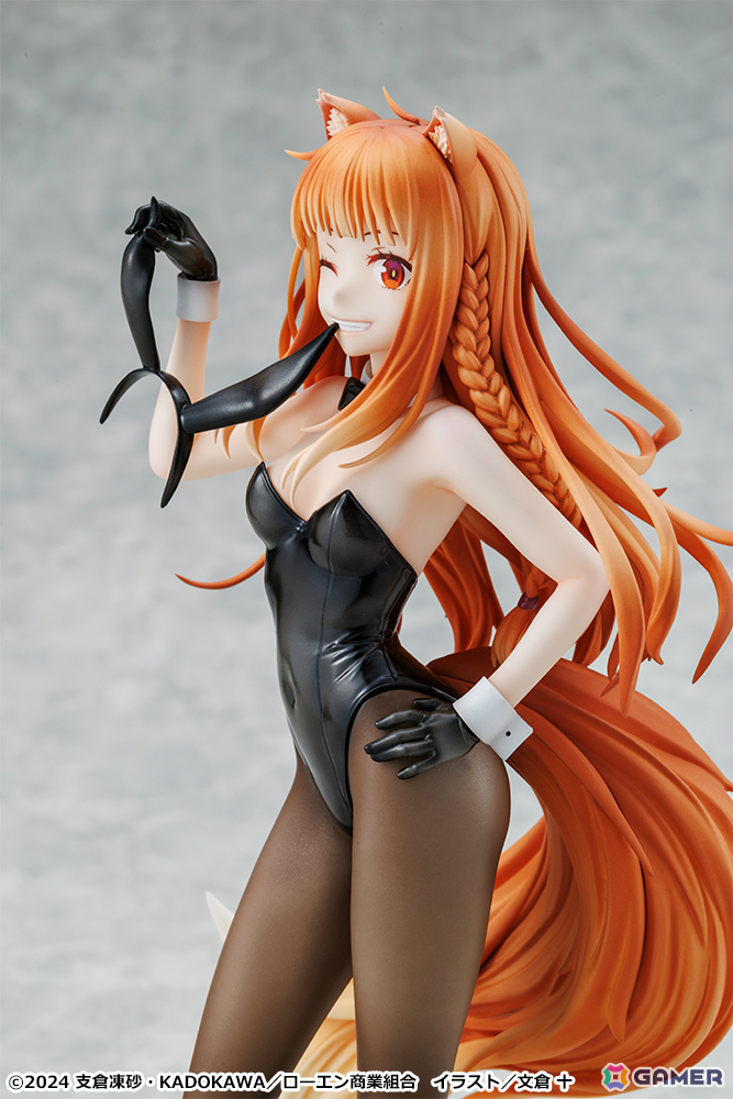 TVアニメ「狼と香辛料 MERCHANT MEETS THE WISE WOLF」ホロがバニー衣装で1/7スケールフィギュアに！の画像